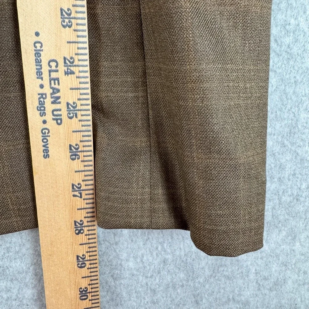 Jos A Bank Signature Blazer Mens 42 Short Brown Wool Silk Gordon Sport Coat